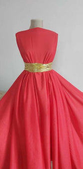 Batist Rosu Bumbac Fibra Naturala BBC1027