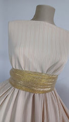 Lycra Bej   cu Model ELA1102