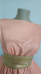 Imitatie Piele Caprioara Piersica STO1128