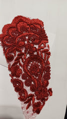 Broderie Dantela Grena Bordo DAN1022