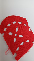 Broderie Rosu Laser MAT1224