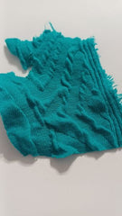 Material Elastic Dublustrat Turcoaz ELA1009