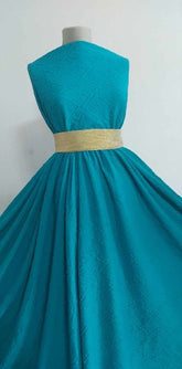 Material Elastic Dublustrat Turcoaz ELA1009