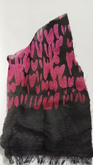 Voal Negru/ Magenta VOAL1103