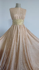 Dantela Bej Panou Colturi DAN1067