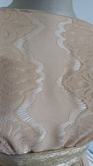 Dantela Bej Panou Colturi DAN1067