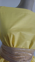 Milano-Poplin Galben Bumbac Fibra Naturala BBC1029