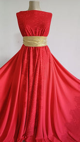 Milano- Material Elastic Rosu, Model Brocard ELA1132