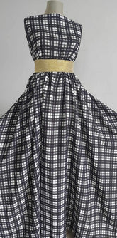 Voal Carouri Alb Negru VOAL1074