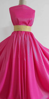 Poplin Elastic Fucsia Dungulițe BBC1103