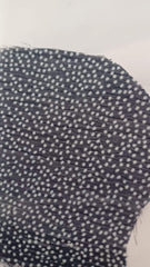 Voal Bleumarin Picatele Albe VOAL1161