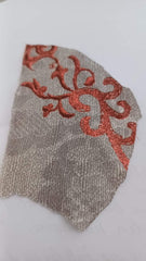 Matase Lux Imprimeu Broderie Aramie MAT1363