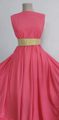 Milano- Viscoza cu Elastan Roz Coral VIS1100