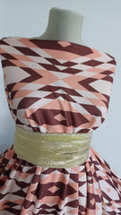 Tricot ponteroma Model Etno Maron/Bej ELA1318