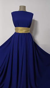 Scuba crepe Albastru Regal ELA1112