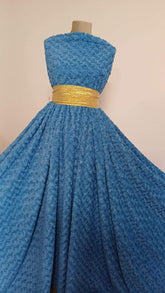 Textil tip Blanită, Albastru deschis STO1227