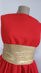 STOFA Washable Velour- Roșu- potrivit de groasă STO1183