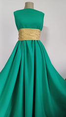 STOFA Washable Velour- Verde Intens, potrivit de groasă STO1202