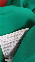 STOFA Washable Velour- Verde Intens, potrivit de groasă STO1202