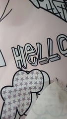 Stofa Barbi HELLO, Roz STO1117