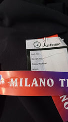 Milano- InVogue- mătase texturată Negru Intens MAT1193