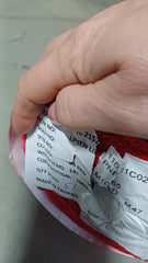 Stofa Imitație de IN "Linen Like" RED STO1190