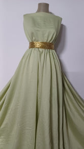 Rayon Celadon Green, fibra naturală vegetală 100% VIS1320