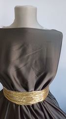 WASHED BUBLE SATIN, culoare KAKI INCHIS MAT1073