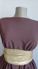 Rayon Mocha Musse inchis, fibră naturală vegetală 100% VIS1108