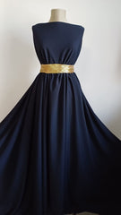 Stofa Bleumarin, usor elastică in ambele sensuri STO1284