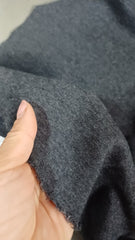 RIB -tricot din Bumbac Gri Antracit , fibra naturală 100% BBC1245