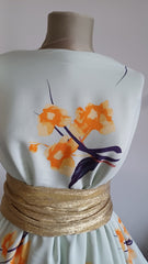 Viscoza Maroken Vernil Buchet Floral Orange VIS1200