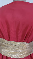 Tafta Ripsată - Brick Red MAT1301