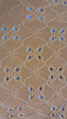 Lycra brodata, Galben, elastic  ELA1380