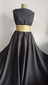 Stofă Englezească Negru spre Gri cu pătrățele STO1354