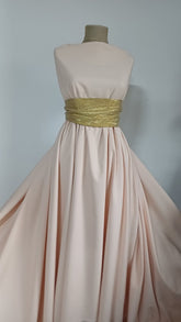 Stofă Ripsata Roz Pal, usor elastică 1361