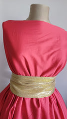 Poplin Bumbac Satinat -Rosu Mac BBC1065