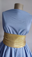 Tesatura Bumbac Baby Blue, fibră naturală 100% VIS1313