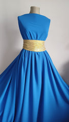 Stofa Crepe Albastru Electric STO1113