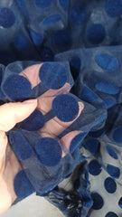 Tull cu Buline Mari de Catifea, (2.5 cm diametru) ELA1400