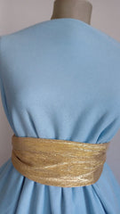 Fleece BABY BLUE , 80% bbc- 20% pes ELA1317