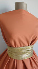 Stofă Elastică Twill Orange Brown STO1250