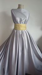 Bumbac Satinat Gri, cu elastan 97/3% BBC1237