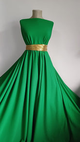 Scuba crepe VERDE INTENS ELA1309