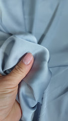 Matase satinata LUX, Gri Argintiu MAT1281