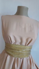 Matase satinata BEJ DESCHIS MAT1138