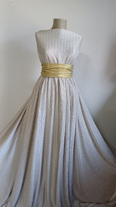 Material Elastic Sidefiu plisat in V-uri ELA1239