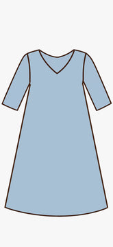 Tipar Rochie A-line m 34