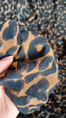 Voal ANIMAL PRINT Maron/Negru VOAL1180