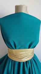 Stofă Elastică Twill – Verde Marin STO1375